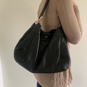 Black Leather Coach Purse